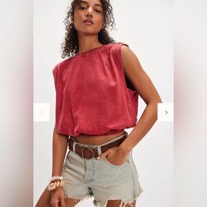 Free People We the Free Boba Girl Tee NWT